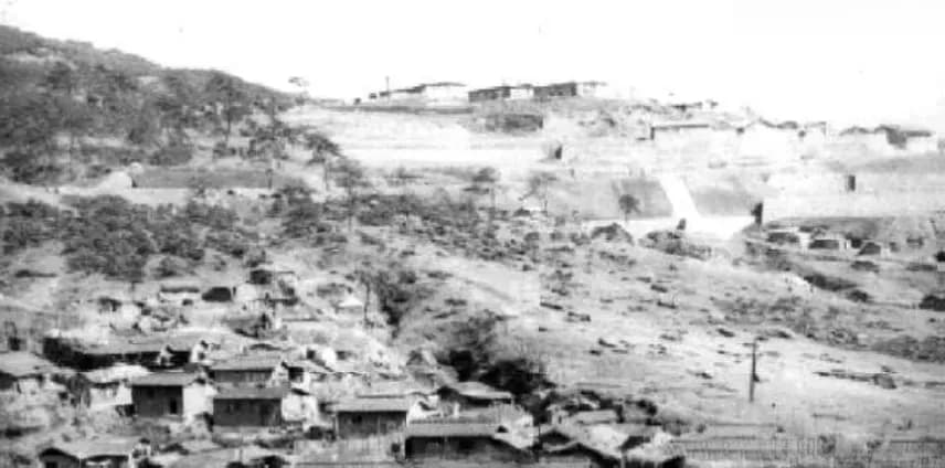 1970~2000년대 경리단길 변천 다이어그램