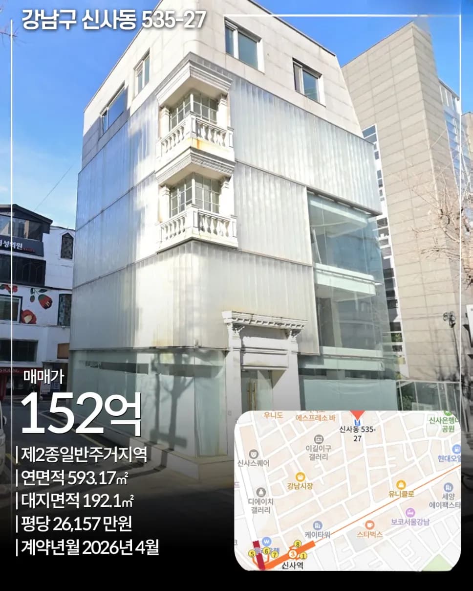신사동 535-27 가로수길 빌딩